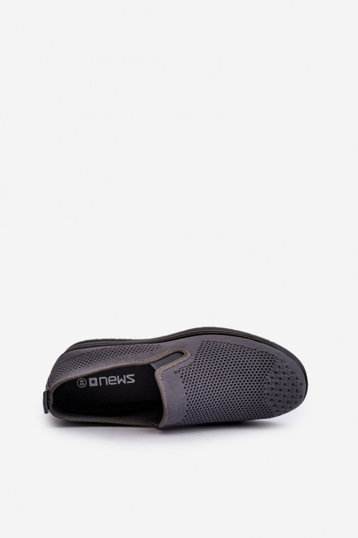 chaussures de loisirs Baskets de couleur grise Nomiji