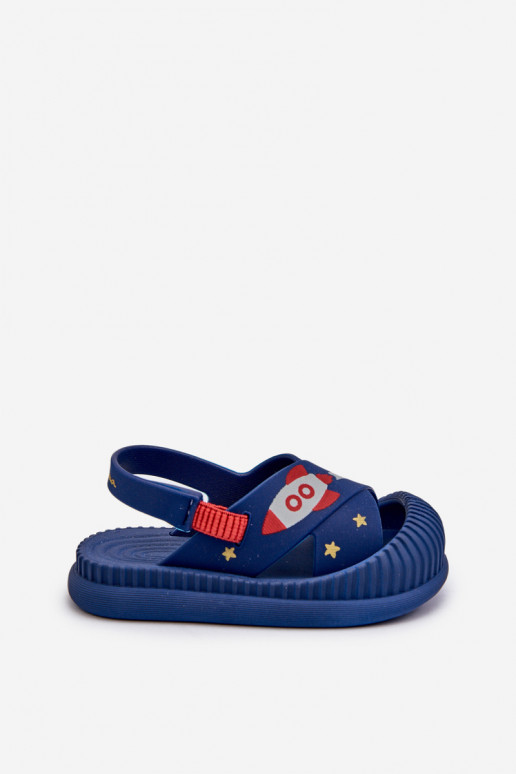 chaussons Enfants 83525 Ipanema Cute Baby bleu foncé