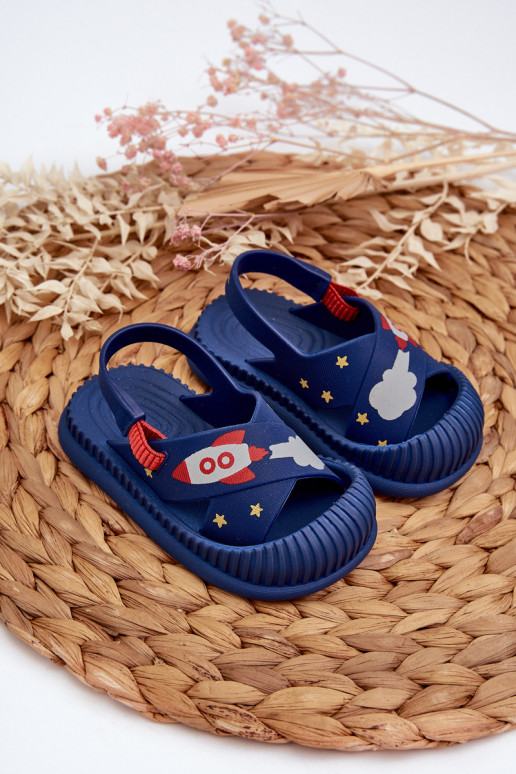 pantoffels Kinderen 83525 Ipanema Cute Baby donkerblauw pantoffels Kinderen 83525 Ipanema Cute Baby donkerblauw