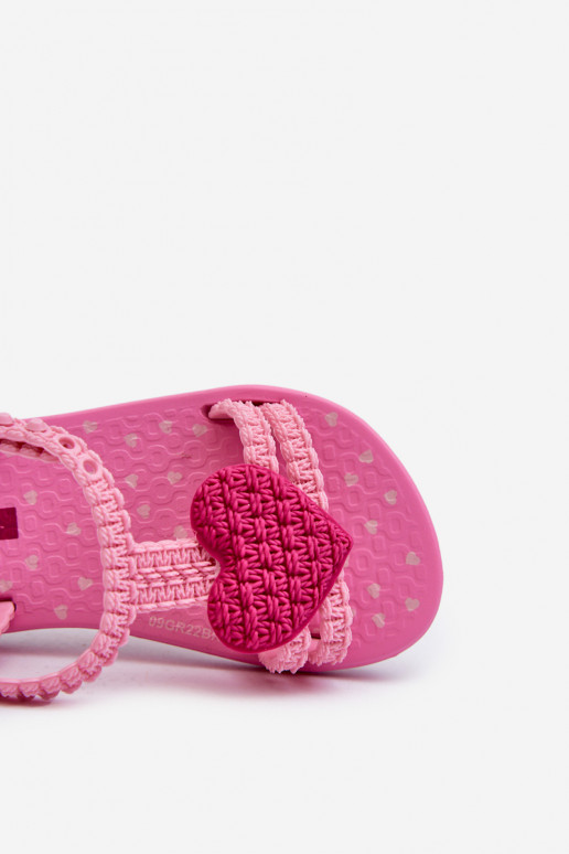sandales Enfants avec coeurs 81997 Ipanema My First Baby rose