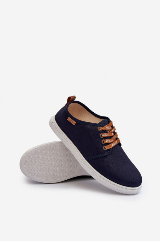 Sneakers Herren Freizeitschuhe Big Star NN176002 Memory Foam System dunkelblau Sneakers Herren Freizeitschuhe Big Star NN176002 Memory Foam System dunkelblau