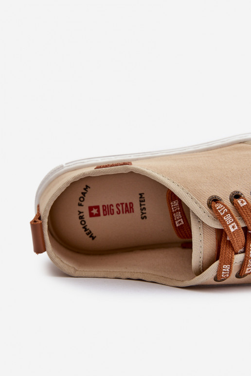 Baskets Chaussures de loisirs pour hommes Big Star NN176001 Memory Foam System beige Baskets Chaussures de loisirs pour hommes Big Star NN176001 Memory Foam System beige