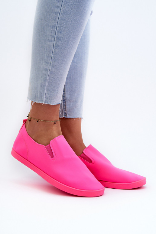 Sneakers Freizeitschuhe Slip-On rosa Farbe Lovinia