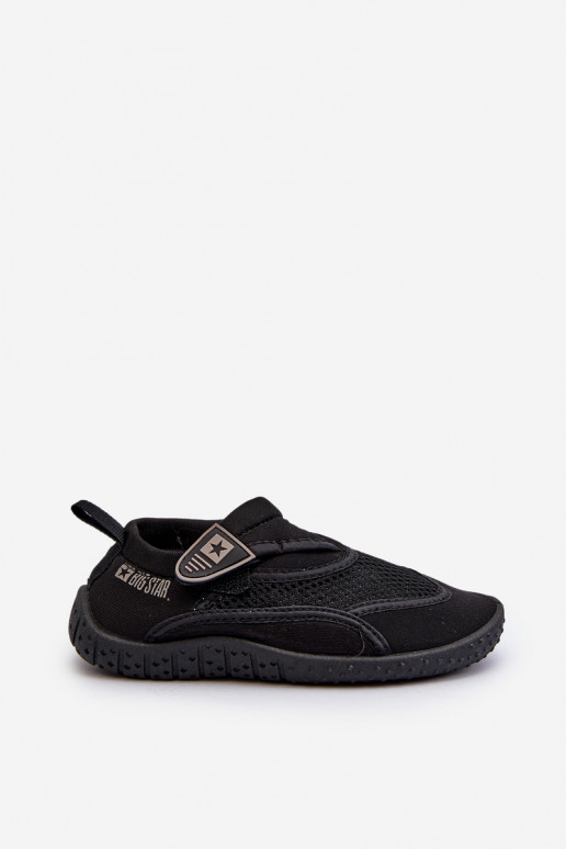 Chaussures pour enfants de couleur noire Big Star NN374466