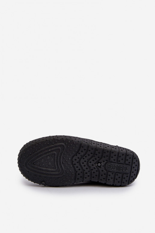 Chaussures pour enfants de couleur noire Big Star NN374466