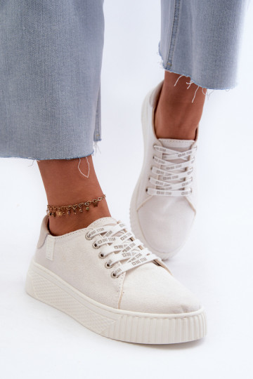 Chaussures de loisirs MEMORY FOAM SYSTEM BIG STAR NN276001 couleur blanche