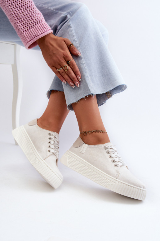 Vrijetijdsschoenen MEMORY FOAM SYSTEM BIG STAR NN276001 witte kleur Vrijetijdsschoenen MEMORY FOAM SYSTEM BIG STAR NN276001 witte kleur