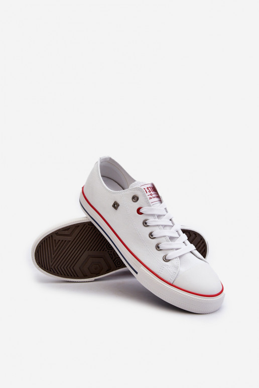 Chaussures de loisirs pour hommes Big Star NN174301 HI-POLY SYSTEM couleur blanche