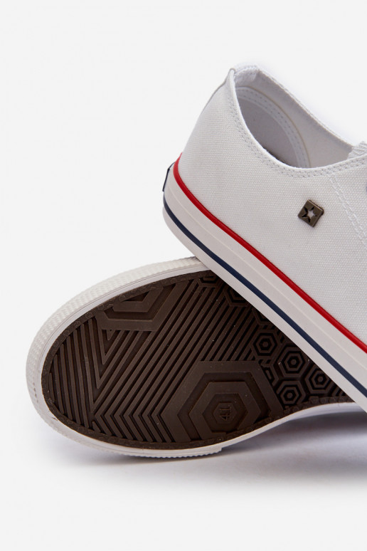 Chaussures de loisirs pour hommes Big Star NN174301 HI-POLY SYSTEM couleur blanche