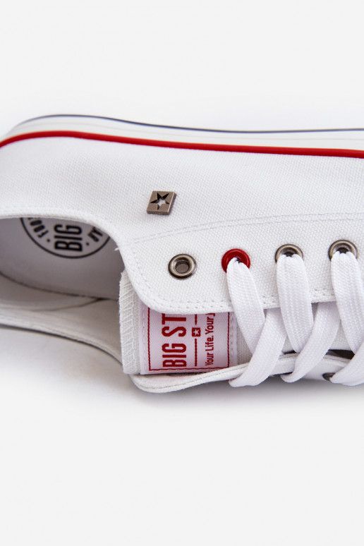 Chaussures de loisirs pour hommes Big Star NN174301 HI-POLY SYSTEM couleur blanche Chaussures de loisirs pour hommes Big Star NN174301 HI-POLY SYSTEM couleur blanche