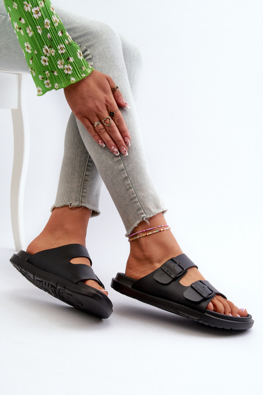 Chaussons légers à boucles Big Star NN274A750 couleur noir