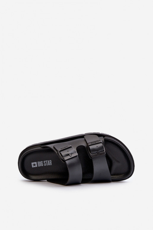 Chaussons légers à boucles Big Star NN274A750 couleur noir