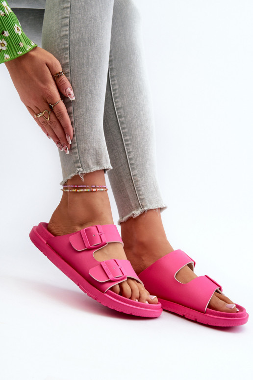 Chaussons légers à boucles Big Star NN274A754 couleur rose