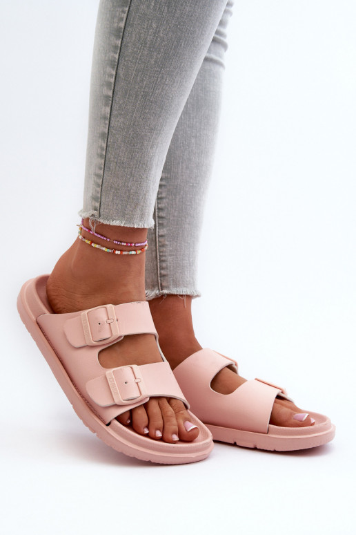Chaussons légers à boucles Big Star NN274A753 couleur rose