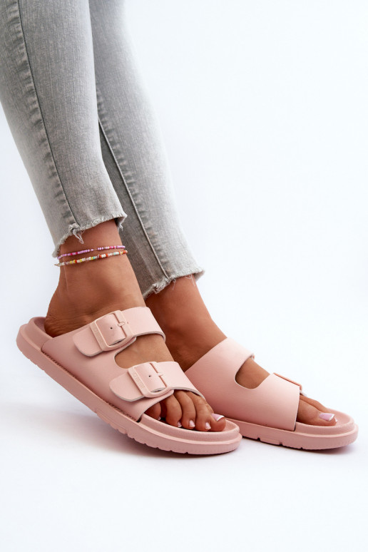 Chaussons légers à boucles Big Star NN274A753 couleur rose