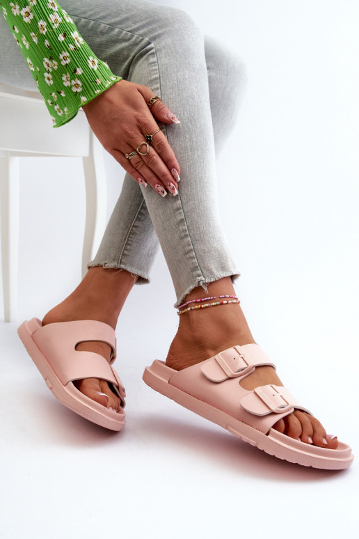 Chaussons légers à boucles Big Star NN274A753 couleur rose