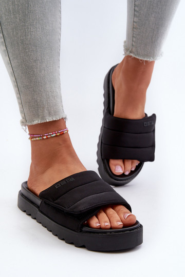 Chaussons avec plateforme Big Star NN274772 couleur noir