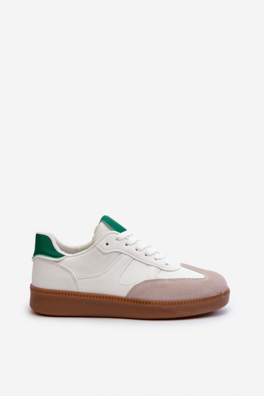 Baskets modèle chaussures de sport couleur blanche Uvetta