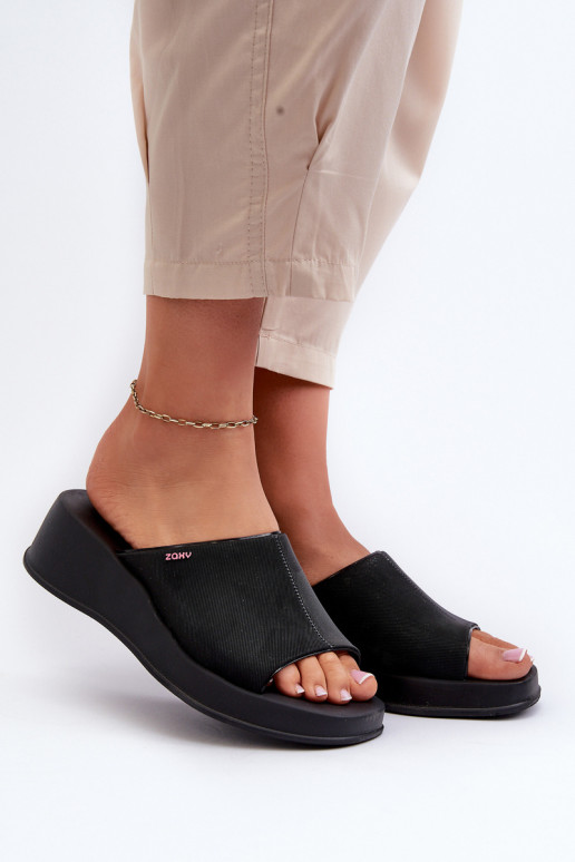 Damenhausschuhe LL285084 schwarz Damenhausschuhe LL285084 schwarz