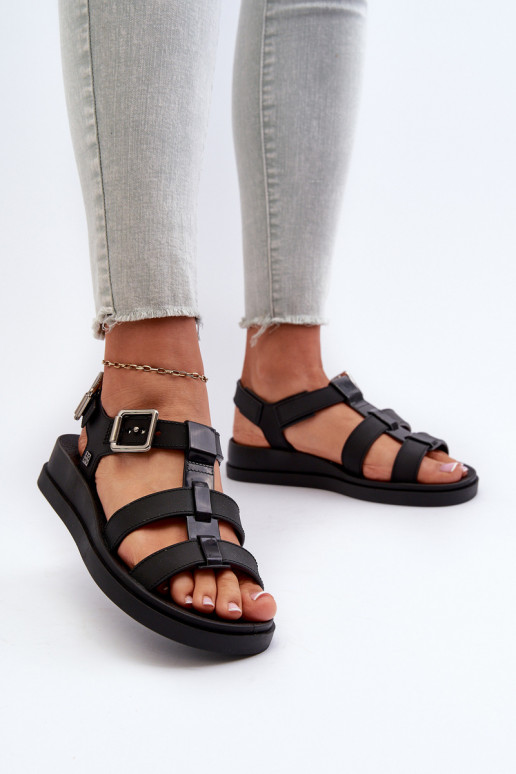Sandales femme NN285007 noir