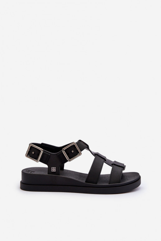 Sandales femme NN285007 noir