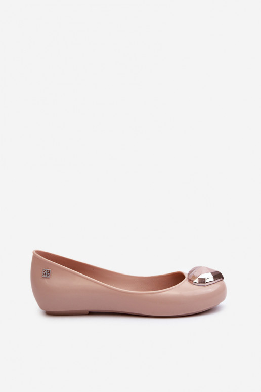 Ballerinas mit Herzen NN285010 Nude Ballerinas mit Herzen NN285010 Nude
