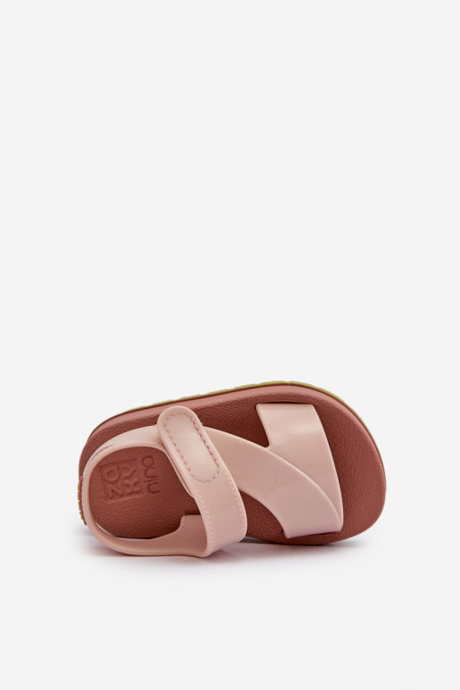 Sandales enfant à fermetures adhésives LL385002 Nuance rose clair Sandales enfant à fermetures adhésives LL385002 Nuance rose clair