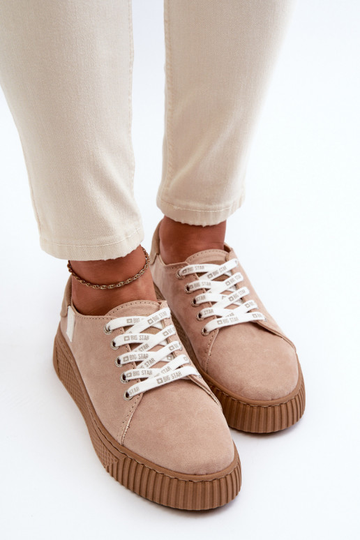 Freizeitschuhe MEMORY FOAM SYSTEM BIG STAR NN276002 beige