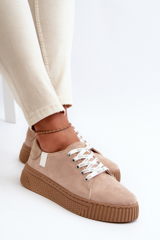 Freizeitschuhe MEMORY FOAM SYSTEM BIG STAR NN276002 beige