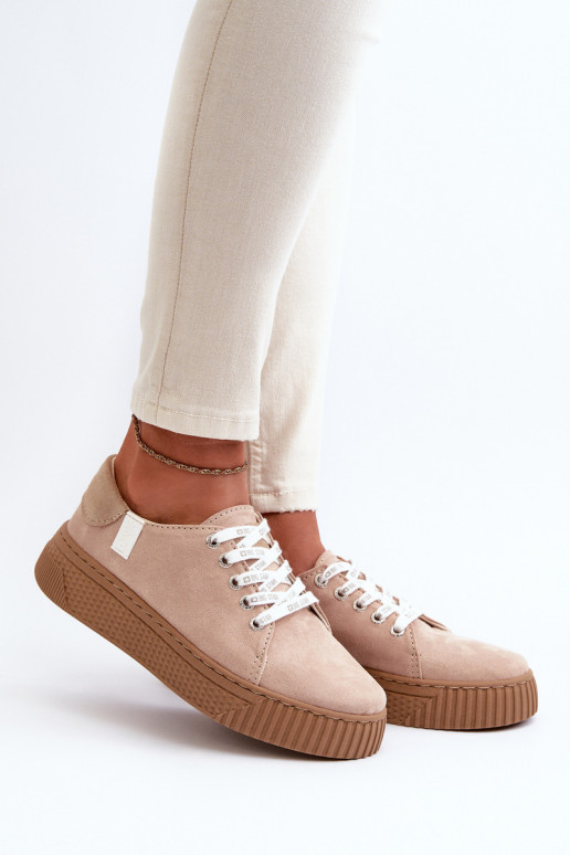 Freizeitschuhe MEMORY FOAM SYSTEM BIG STAR NN276002 beige