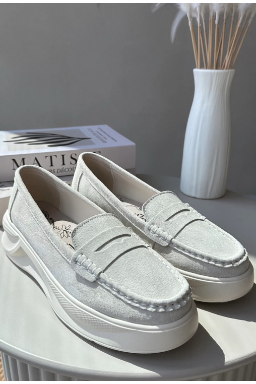 gemaakt van suède Mocassins ivoor Filidia gemaakt van suède Mocassins ivoor Filidia