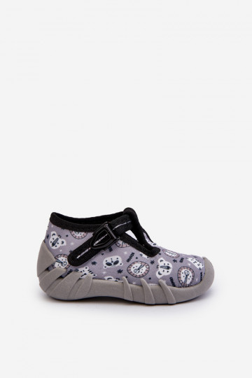 Chaussons confortables Enfants BEFADO 110N488 couleur gris 2