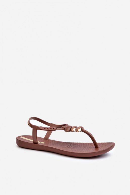 Sandales plates 83507 Ipanema Class Blown Up Sandal Fem couleur marron