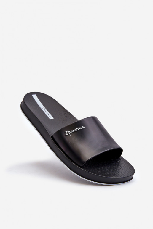 Chaussons en caoutchouc 82832 Ipanema Slide unisexe couleur noir