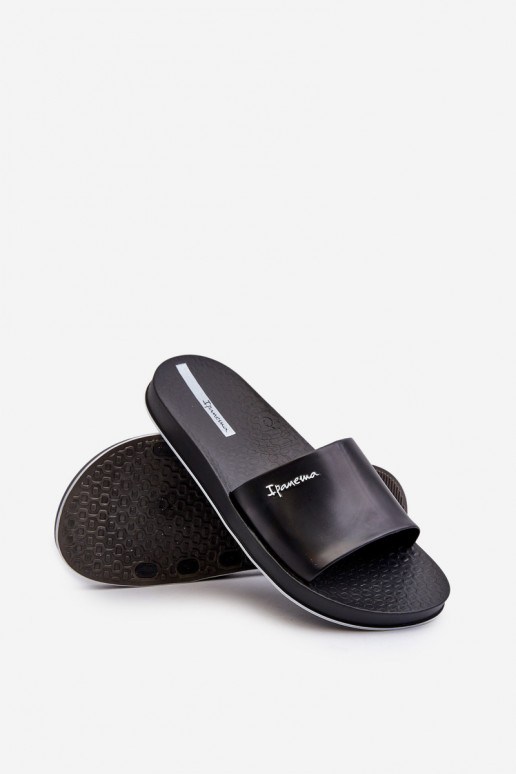 Chaussons en caoutchouc 82832 Ipanema Slide unisexe couleur noir