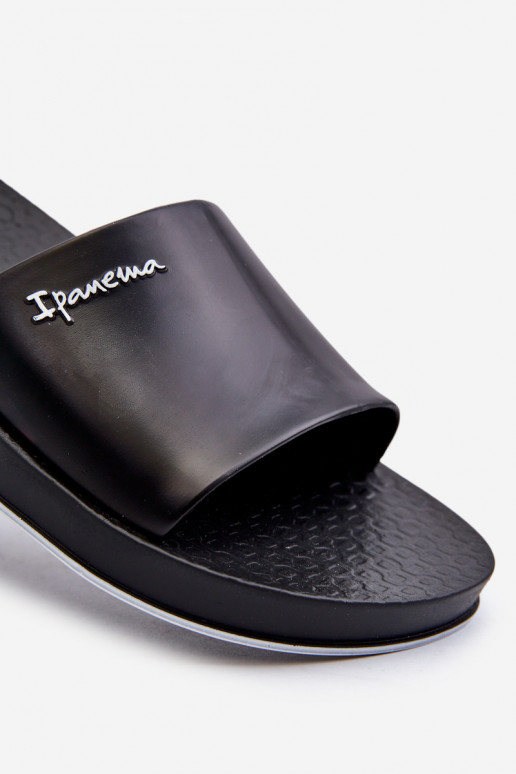 Chaussons en caoutchouc 82832 Ipanema Slide unisexe couleur noir