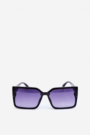 Kvadrats Sonnenbrille Damen UV400 schwarz 2