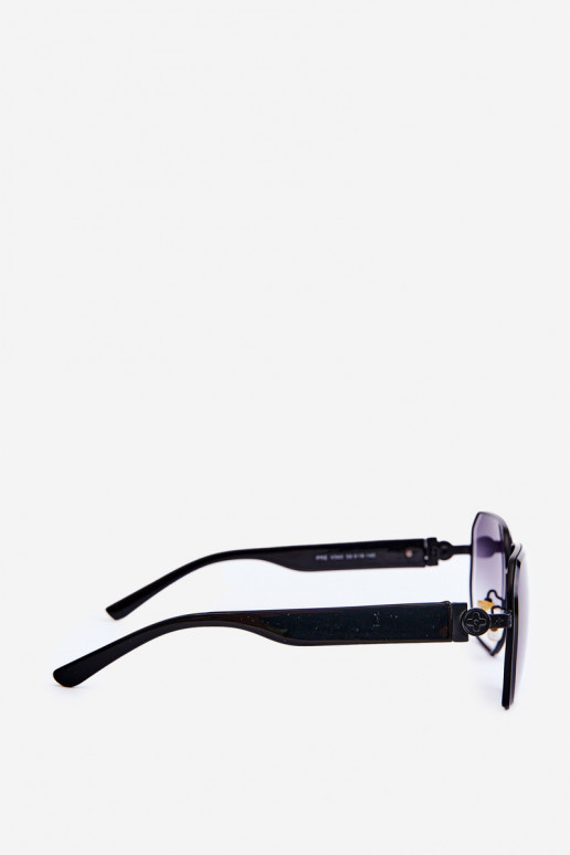 Lunettes de soleil femme UV400 noir