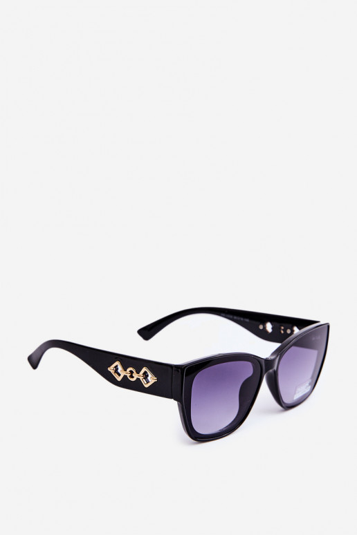 Lunettes de soleil femme UV400 noir
