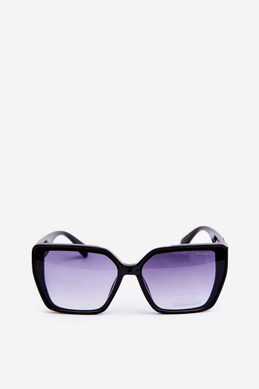 Lunettes de soleil Femme Avec fantaisie Detalem UV400 noir