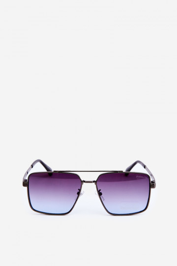 Lunettes de soleil Femme UV400 Noir et bleu 2