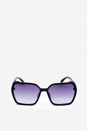 Lunettes de soleil femme Cieniowane UV400 noir 2