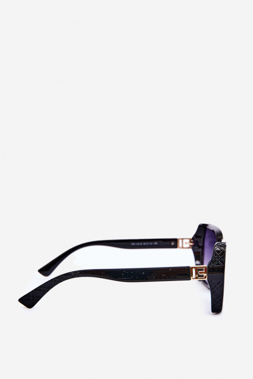 Lunettes de soleil femme Cieniowane UV400 noir