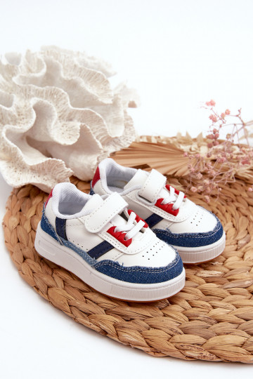 Chaussures de sport pour enfants du modèle classique en matière Denim Marlin.