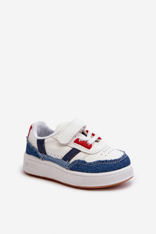 Kinder-Sportschuhe des klassischen Modells Denim-Material Marlin Kinder-Sportschuhe des klassischen Modells Denim-Material Marlin
