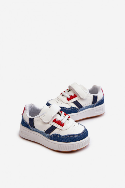 Chaussures de sport pour enfants du modèle classique en matière Denim Marlin.