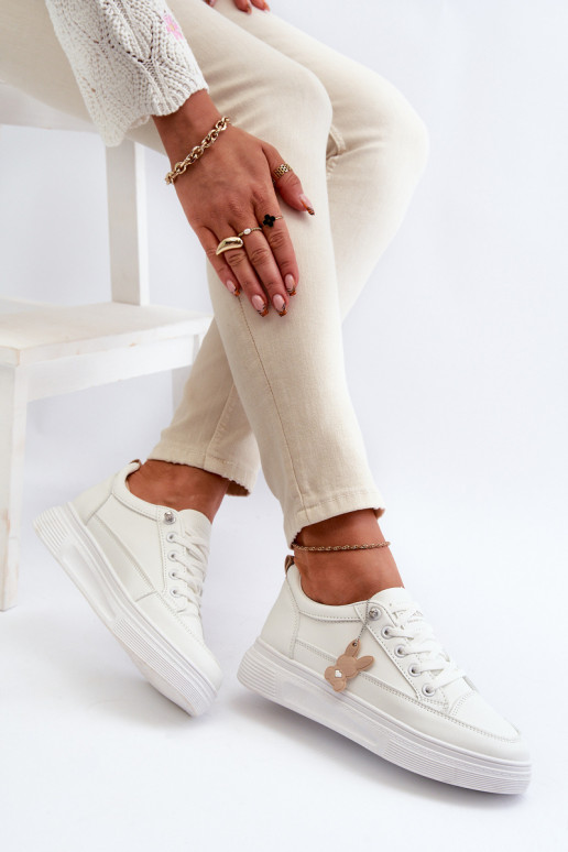 vrijetijdsschoenen sportschoenen met platform met ornamenten witte kleur Vinceza 13613 vrijetijdsschoenen sportschoenen met platform met ornamenten witte kleur Vinceza 13613