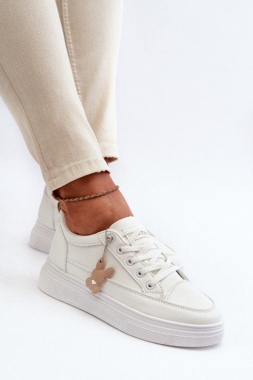 chaussures de loisirs chaussures de sport avec plateforme avec ornements couleur blanche Vinceza 13613 chaussures de loisirs chaussures de sport avec plateforme avec ornements couleur blanche Vinceza 13613