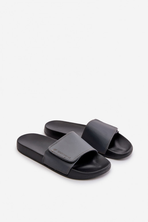 Hausschuhe Herren 4FMM00FFLIM032-25S graue Farbe