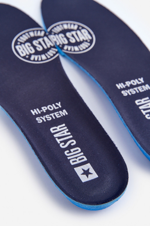 Semelles Do Butów BIG STAR HI-POLY SYSTEM 2 paires bleu foncé